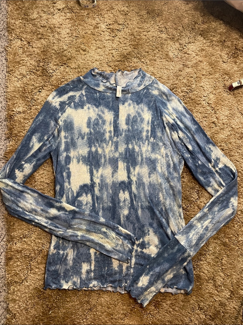 Free People Movement Woman’s Blue Long Sleeve Size Small